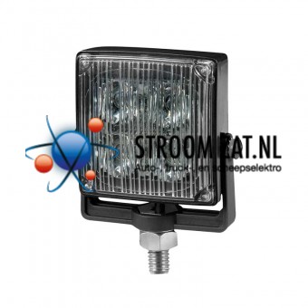 LED R65 flitser op montagevoet amber/rood/blauw/groen/wit 4-LED 12-24v