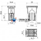 Pal Steekzekering Female 60A geel á 10 stuks