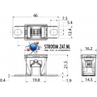 Pal Zekering 70A bruin