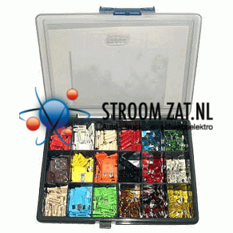 Steekzekeringen assortiment 255 delig