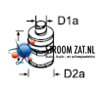 Luchtaanzuiggeluiddemper Ø23MM/52MM 97,5MM