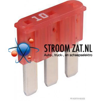 Micro 3 zekeringen 10A 50stuks