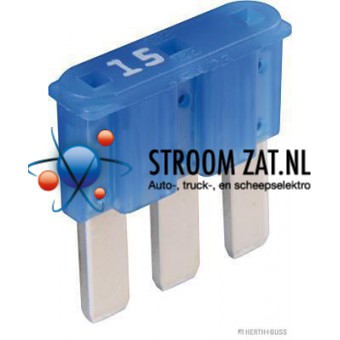 Micro 3 zekeringen 15A 50stuks