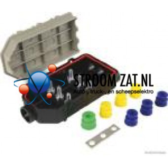 Zekeringhouder Midi IP67 3voudig