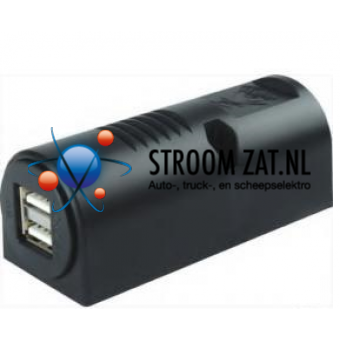 USB STEKKER DOOS 12/24V 5A