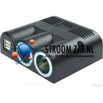 USB STEKKER DOOS 12/24V 5A