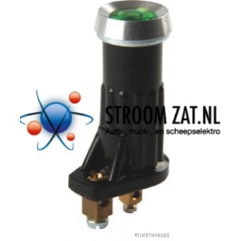 Controle lamp 8.5mm Groen 