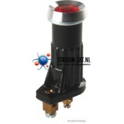 Controle lamp 8.5mm Rood