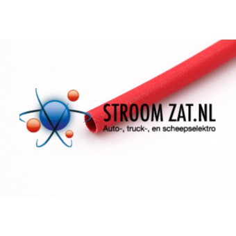 Krimpkous Rood 2.4 - 1.2mm per 1 meter
