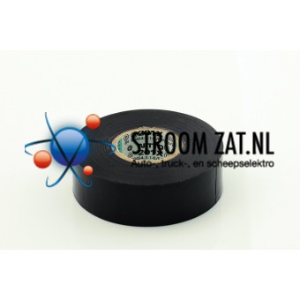 Tape PVC isolatie met lijmlaag 15mm x 10m zwart