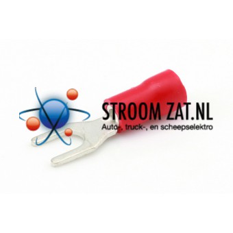 Kabelschoen rood Vorkkabelschoen Ø 5.3mm á 100 stuks