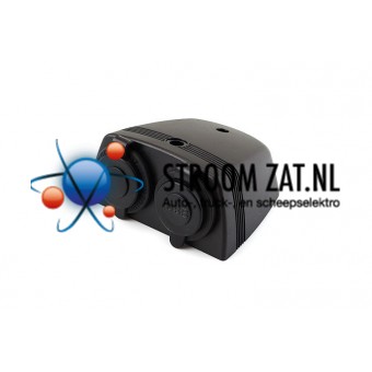 Opbouw stopcontact en Dubbele USB 