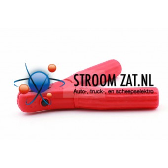 Accu laadklem 200A rood