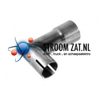 Uitlaat Haakse Bocht 24-30mm