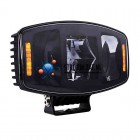 LED verstraler 10000 lumen zwart 