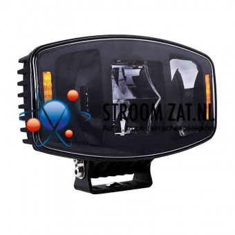 LED verstraler 10000 lumen zwart 